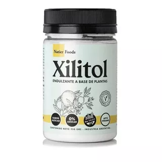 Xilitol Natier 250gr Apto Diabeticos Dietas Keto Apto Vegano