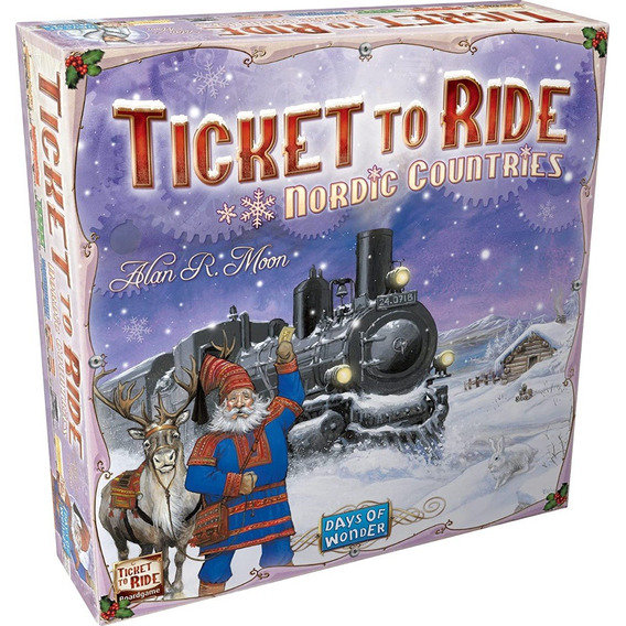 Ticket To Ride Nordic Countries Juego De Mesa Trenes