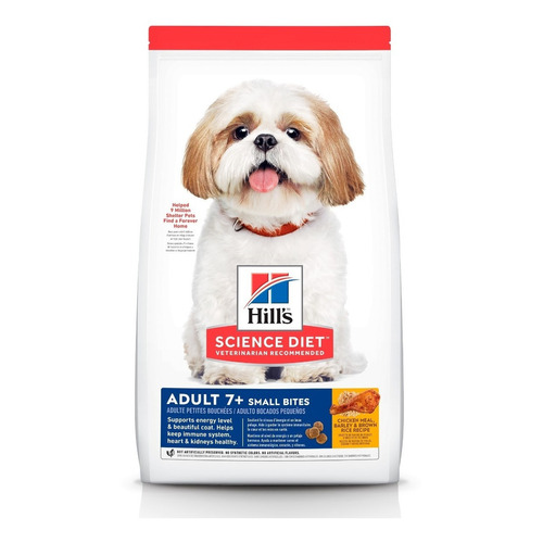 Alimento Hill's Adult 7+ Small Bites Para Perro 2 Kg 