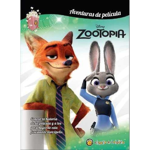 Zootopia - Aventuras De Pelicula, De Vários. Editorial El Gato De Hojalata En Español