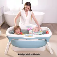 Bañera Plegable Grande Felcraft Para Bebe Niños O Adultos 