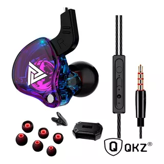 Audifonos Qkz A-k6 Tipo Monitor In Ears