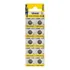 Baterias Pilas Forma Boton Pila Reloj X10 L1154f Lr44 Ag13
