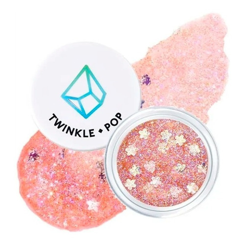 Sombra Jelly Glitter - Twinkle Pop Color De La Sombra 02 Pink Banzzak