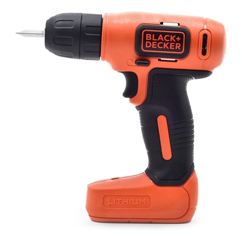 Taladro atornillador inalámbrico de 10mm Black+Decker LD008 8V + accesorio