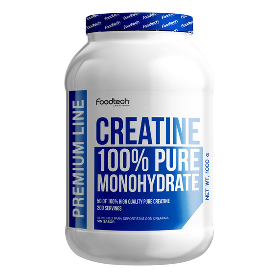 Creatine 100% Pure Monohydrate 1kg - Foodtech