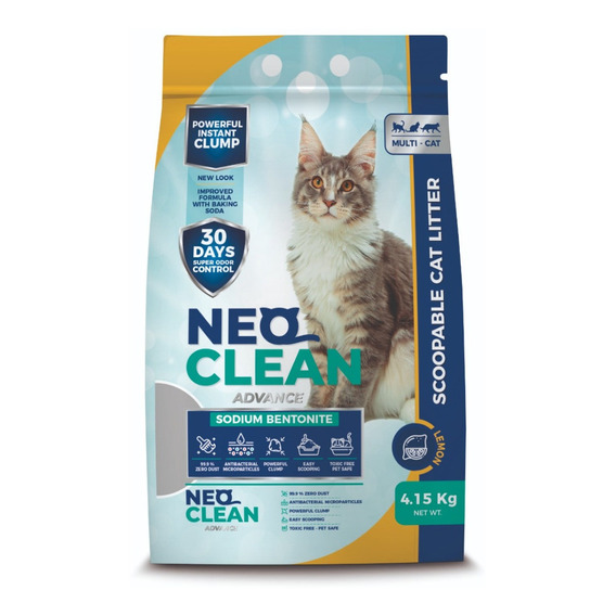 Arena Aglomerante Neo Clean 5l / 4,15kg Limon