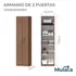 Mueble Multiuso 2 Puertas Cocina Baño Armario Color Dakar