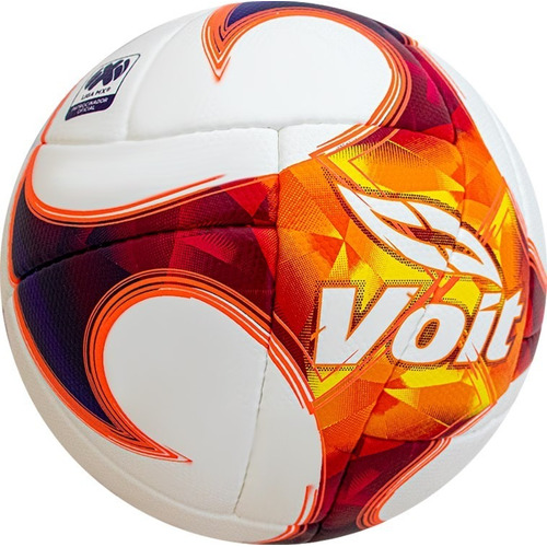 Balón Voit Fútbol Soccer Liga Mx #5 Oficial Juego Pelota Color Blanco