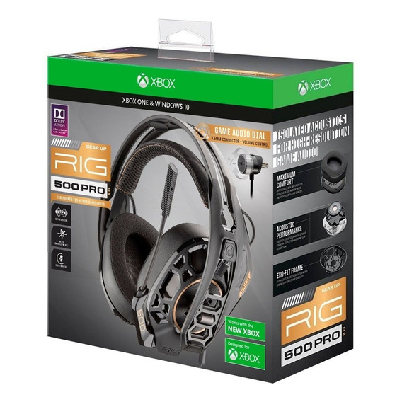 Auriculares Gamer Nacon Rig 500 Pro Xbox Series   Xuruguay