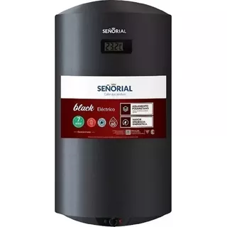 Termotanque Eléctrico Señorial Black Tsbe-80 Negro 80 L