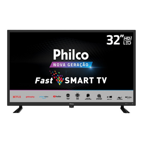 Smart Tv 32 Philco Led Ptv32d10n5skh Dolby Audio