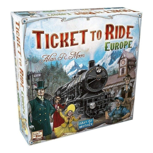 Days of Wonder Ticket to ride Europe Inglés