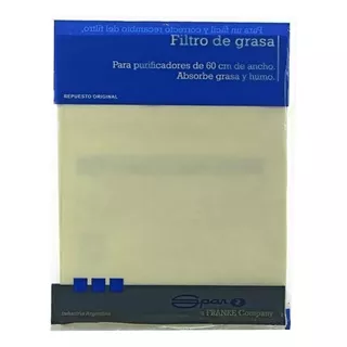 Filtro Spar De Grasa Y Humo Para Purificador 60cm