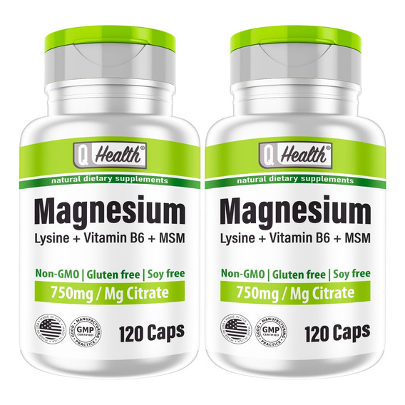 Magnesio + Lisina + Vitamina B6 - Unidad a $466