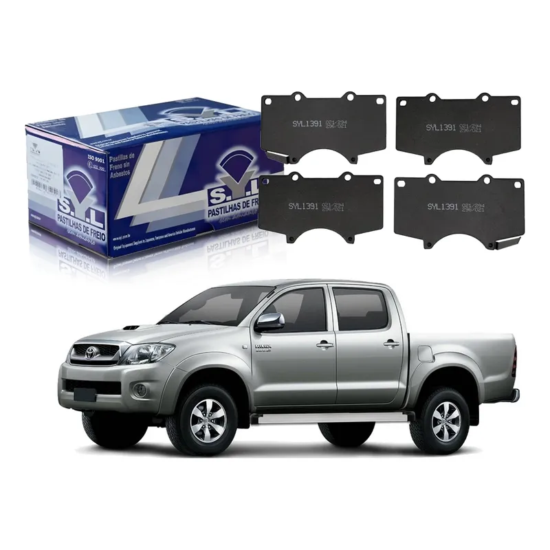 Pastilha Freio Dianteira Hilux 2.7 2008 A 2011
