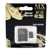Memoria Micro Sd Mx Digital 8gb