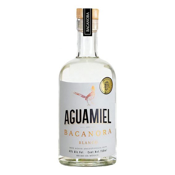Aguamiel Blanco bacanora destilado de agave 750 ml
