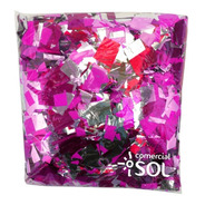 Papel Picado Rosa Sky Paper 1kg Efeito Confete Metalizado