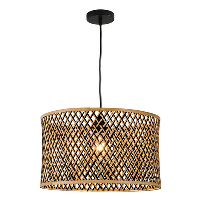 Colgante De Rattan 1×e27 Ø50×28cm Rb0150 Mks Natural