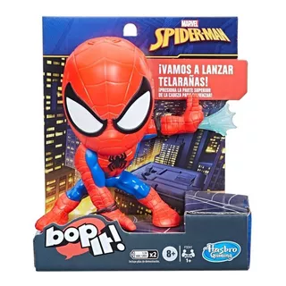 Bop It! Spiderman Marvel Hasbro Gaming Idioma Español