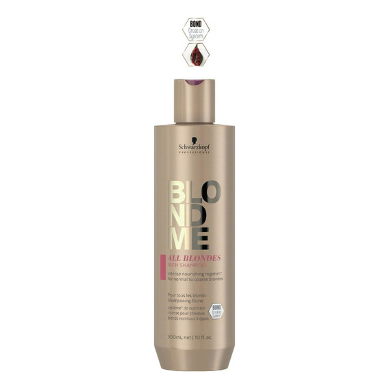 Schwarzkopf Professional Blondme shampoo sin sulfatos para cabello 300ml