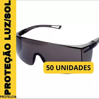 50 Unidades Óculos De Proteção Uv Sol Solar Epi Eletricista