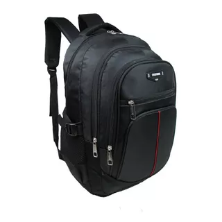 Mochila Bolsa Laptop 16 Polegadas Resistente Alça Reforçada Cor Preto