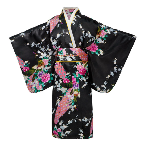 Kimono Tradicional Japones Yukata Disfraz Traje  Cosplay Ropa Vestido Para Niñas