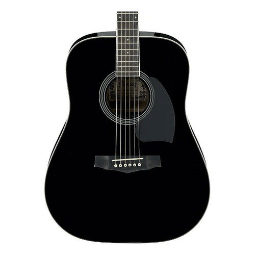 Ibanez Pf15-bk Performance Guitarra Acústica Negro Brillante Orientación de la mano Diestro