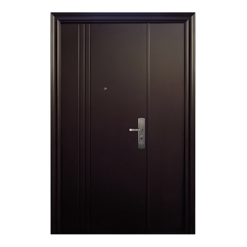 Puerta De Seguridad Xe 3l 120-213 C/fijo Aper Izq Acero 100% Color Chocolate