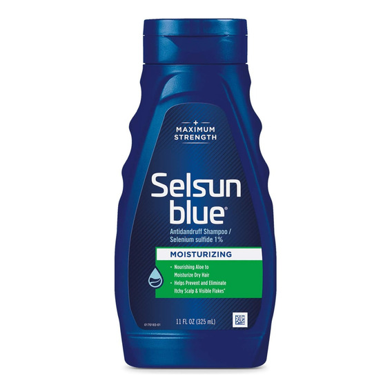 Shampoo Selsun Blue Hidratante Con Aloe Y Anticaspa