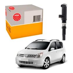  1 Bobina Ignição Ngk Livina 1.6 16v K4m 2009 A 2014