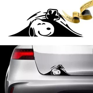 Sticker Para Carro Snoopy 