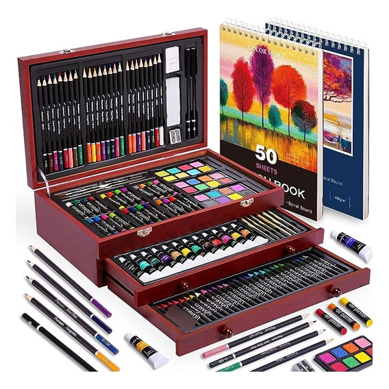 Kit De Arte Profesional Color More 175 Pzs