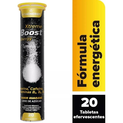 Xtreme Boost Energetica Tab Efervescentes X 20 Capsulas