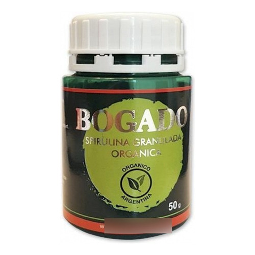 Spirulina Bogado Granulada Orgánica x50gr