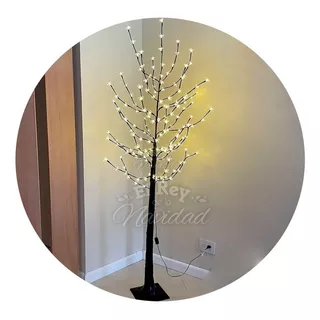 Arbolito Flor Del Cerezo Luz Led Calida 180cm Lampara De Pie