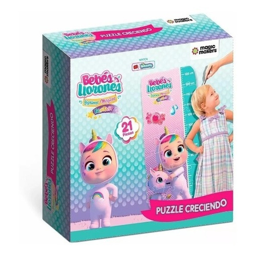 Rompecabezas Puzzle Cry Babies 21 Piezas Bebés Llorones