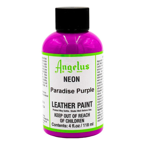 Pintura Acrílica Angelus 4 Oz ( 1 Pieza ) Color Paradise Purple