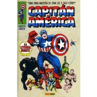 Marvel Gold: Capitán América - La Leyenda Viviente / Panini Chile + Regalo
