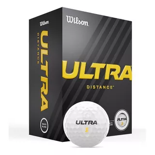 Pelota De Golf Wilson Golf Ultra Pack 1 Color Blanco En Pack De 24 Unidades