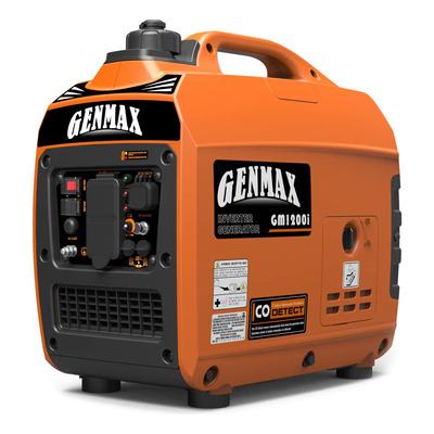 Genmax Generador Portátil, Motor De Gas Ultra Silencioso D.