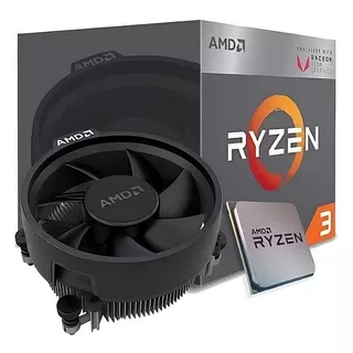 Processador Gamer Amd Ryzen 3 3200g Yd3200c5fhbox  De 4 Núcleos E  4ghz De Frequência Com Gráfica Integrada