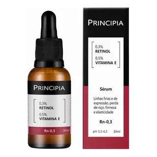 Sérum Principia Retinol 0,3% + Vitamina E - Rn-0,3 Skincare Tipo De Pele Todos