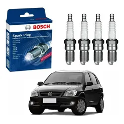  Jogo Velas Bosch Celta 1.0 Vhc Flex 2005 A 2012