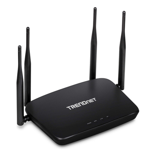 Trendnet Ac Router Wifi De Doble Banda, Tew-831dr, 4 Antena. Color Black