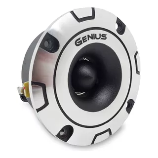 Genius Gpro-t08 - Super Tweeter 1 Plata, C/bala De Aluminio De Alta Compresion/diafragama De Titanio