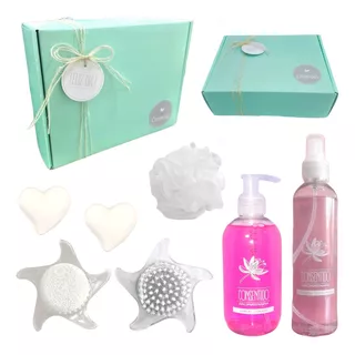 Relax Caja Regalo Mujer Box Zen Spa Rosas Kit Set Aroma N34