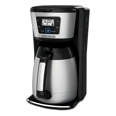 Cafetera Black+decker Cm2035 Automática Negra Y Plata De Filtro 110v